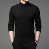 Xituodai 2022 Autumn and Winter New Men Turtleneck Pullover Sweater Fashion Solid Color Thick and Warm Bottoming Shirt Male Brand Clothes