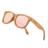 Men Wood Sunglasses Women Bamboo Glasses For Polarized Mirror Sun Glasses Handmade Colorful Eyewear Mirror Shades