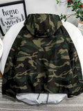 Xituodai Causla Camouflage Jackets for Men Korean Fashion Cargo Men's Clothing Unique Mulit Pockets Army Green Tops Jackets