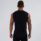 Xituodai Gym Clothing V Neck Compression Sleeveless Shirt Fitness Mens Tank Top Cotton Bodybuilding Stringer Tanktop Singlet Workout Vest