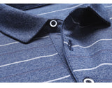 Xituodai New Top Grade Fashion Brand Men Plain Polo Shirts For Men Striped Casual Designer Long Sleeve Tops Men's Clothing