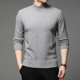 Xituodai 2022 Autumn and Winter New Men Turtleneck Pullover Sweater Fashion Solid Color Thick and Warm Bottoming Shirt Male Brand Clothes