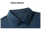 Xituodai New Brand Polo Shirt Casual Men Clothing Autumn Long Sleeve Chemise Homme  Fashion Striped Slim Fit Tops Tee T1247