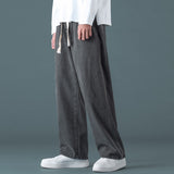 Xituodai Men Jeans Fashion Vintage Loose Straight Wide Leg Pants 2022 New Baggy Streetwear Pop Style Clothing Harajuku Male Trend Trouser