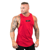 Xituodai Running Vest Brand Gym Clothing Mens Bodybuilding Hooded Tank Top Cotton Sleeveless Vest Sweatshirt Fitness Workout Sportswear