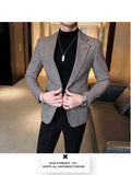 Xituodai Herringbone Suit Designer Costume Mariage Homme Party Suits Tuxedo Groom Wedding Trajes De Hombre Para Fiesta Mens Blazer Jacket