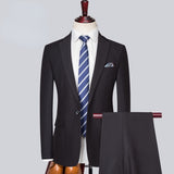 Xituodai ( Blazer + Pants + Vest ) Classic Men Suits Slim Wedding Groom Wear Male Business Casual 3 Piece Suit Trousers Gentlemen Costume