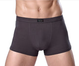 Men Sexy Boxer Soft Breathable Underwear Male Comfortable Solid Panties Underpants Cueca Homme   Boxer shorts 1piece