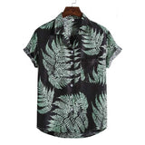 Xituodai Summer Men For Shirt Holiday Fashion Beach Dot Print Short Sleeve Tops Aloha Clothing Streetwear Mens Hawaiian Shirts 5XL