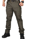 Xituodai - Men's Ripstop Tactical Pants Waterproof Cargo Pants Lightweight Hiking Work Pants With Multi Pockets