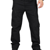 Xituodai - Men's Ripstop Tactical Pants Waterproof Cargo Pants Lightweight Hiking Work Pants With Multi Pockets