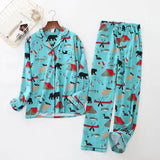 Xituodai Cute white bear 100% brushed cotton men pajama sets Autumn Casual fashion animal sleepwear men homewear sexy pijamas mujer