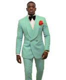 Xituodai Custom Made Groomsmen White Pattern Groom Tuxedos Shawl Lapel Men Suits 2 Pieces Wedding Best Man ( Jacket+Pants+Tie ) C922