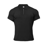 Xituodai Muscleguys Man Fashion Polo Shirt Casual Fashion Plain Color Short Sleeve High Quality Slim Polo Shirt Men Fitness Polo homme