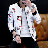 Xituodai Spring Autumn New Men&#39;s Bomber Zipper Jacket Male Casual Streetwear Hip Hop Slim Fit Pilot Coat Men Clothing M-3XL XXXL