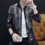 Xituodai Spring Autumn New Men&#39;s Bomber Zipper Jacket Male Casual Streetwear Hip Hop Slim Fit Pilot Coat Men Clothing M-3XL XXXL