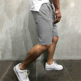 Xituodai Men Shorts Wild Style Solid Color Ripped Short Pants Jogger Workout Shorts Men