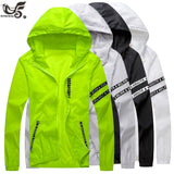 Xituodai Men`s windbreaker summer Sun protection jacket outwear sports Cycling Thin  hooded coats men jaqueta masculina Brand clothing