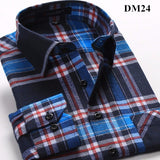 Xituodai Plaid Shirt New Autumn Winter Flannel Red Checkered Shirt Men Shirts Long Sleeve Chemise Homme Cotton Male Check Shirts