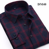 Xituodai Plaid Shirt New Autumn Winter Flannel Red Checkered Shirt Men Shirts Long Sleeve Chemise Homme Cotton Male Check Shirts