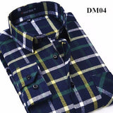 Xituodai Plaid Shirt New Autumn Winter Flannel Red Checkered Shirt Men Shirts Long Sleeve Chemise Homme Cotton Male Check Shirts