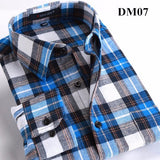 Xituodai Plaid Shirt New Autumn Winter Flannel Red Checkered Shirt Men Shirts Long Sleeve Chemise Homme Cotton Male Check Shirts