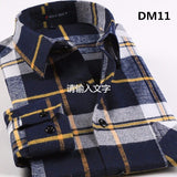 Xituodai Plaid Shirt New Autumn Winter Flannel Red Checkered Shirt Men Shirts Long Sleeve Chemise Homme Cotton Male Check Shirts