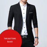 Xituodai Spring Autumn Men Jacket Suit One Button Korean Style Blazer Non-ironing Mens Wedding Tuxedos Suits Blazer Masculino