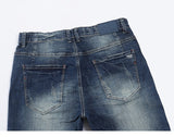 Xituodai Dark Blue Jeans Men Stretch Slim Straight Regular Fit Spring Casual Pants Denim Trousers Men&#39;s Clothing Man Jeans Fashion Brand