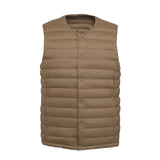 Xituodai Men 90% White Down Vest Man&#39;s Clothing Ultra Light Down Waistcoat Portable Sleeveless Coat Man Winter Round Collar Warm Liner