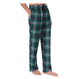 Xituodai Men&#39;s Home Pants Cotton Flannel Autumn Winter Warm Sleep Bottoms Male Plus Size Plaid Print Sleepwear Pajama Pants For Men