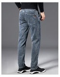 Xituodai Autumn Summer Denim Jeans Men Straight Stretch Regular Jeans for Man Black Classic Vintage Mens Pant Big Size 29-38 40