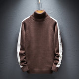 Xituodai Youth Spring and Autumn New Men&#39;s Turtleneck Sweater Casual Men&#39;s Student Bottoming Knitted Men&#39;s Wear