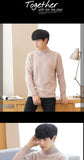 Xituodai Autumn and winter sweater men&#39;s half-necked camel knit sweater fashion long-sleeved thick men&#39;s sweater