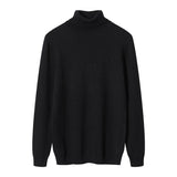Xituodai Large size men&#39;s autumn and winter sweater sweater high collar sweater plus fertilizer to increase warm clothing