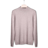 Xituodai Knitwear men&#39;s collar sweater sweater men&#39;s new solid color half-high collar men&#39;s sweater men