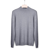 Xituodai Knitwear men&#39;s collar sweater sweater men&#39;s new solid color half-high collar men&#39;s sweater men