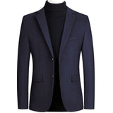 Xituodai High Quality Men&#39;s Wool Suit Coat Wool Blends Casual Blazers Men Suit Top Male Solid Business Casual Mens Coats and Jackets