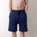 Xituodai New summer large size men&#39;s shorts cotton modal casual home pants thin section large size loose shorts pajamas men pajama pants