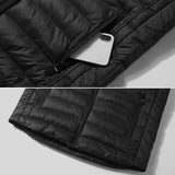 Xituodai Men&#39; Sleeveless Vest Jackets Winter Fashion Male Cotton-Padded Vest Coats Men Stand Collar Warm Waistcoats Clothing 5XL