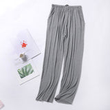 Xituodai New men&#39;s modal  trousers thin section spring and summer home pants men&#39;s plus size home pants casual trousers pajama pants