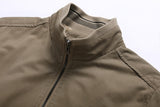 Xituodai Autumn Men Jackets 100% Cotton Chaqueta Casual Solid Fashion Vintage Warm Vestes Coats High Quality M-5XL Winter Jacket Men