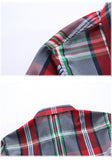 Xituodai New Fashion Plaid Shirt Men Summer Casual Short Sleeve Shirts Mens Plus Size Beach Hawaiian Tops Blouse Male 5XL 6XL 7XL