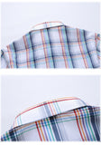 Xituodai New Fashion Plaid Shirt Men Summer Casual Short Sleeve Shirts Mens Plus Size Beach Hawaiian Tops Blouse Male 5XL 6XL 7XL