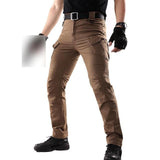 Xituodai Men&#39;s Tactical Pants Multi Pocket Elastic Waist Military Trousers Male Casual Cargo Pants Men Clothing Slim Fit 5XL Sweatpants