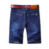 Xituodai 2022 Summer Brand Stretch Thin High Quality Cotton Denim Jeans  Men Knee Length Soft Light Blue Casual Shorts Plus Size 28-46