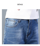 Xituodai 6 Colors Spring Summer Men&#39;s Thin Straight-leg Loose Jeans Classic Style  Advanced Stretch Baggy Pants Male Plus Size 40 42 44