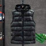 Xituodai Men Autumn and Winter Cotton Vest Camouflage Vest Women Outdoor Elastic Warmth Winter Windproof Warm Jacket Oversize