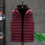 Xituodai Men Autumn and Winter Cotton Vest Camouflage Vest Women Outdoor Elastic Warmth Winter Windproof Warm Jacket Oversize