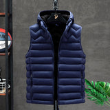 Xituodai Men Autumn and Winter Cotton Vest Camouflage Vest Women Outdoor Elastic Warmth Winter Windproof Warm Jacket Oversize